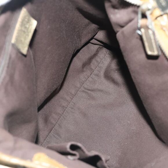 Gucci Abbey Brown Canvas Shoulder Bag (Pre-Owned) - Picture 15 of 16